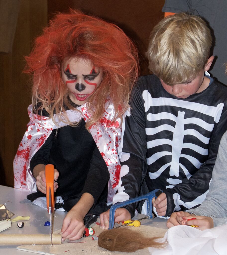 Workshop griezelig speelgoed_Spooky Night 2023_Kubus Lelystad